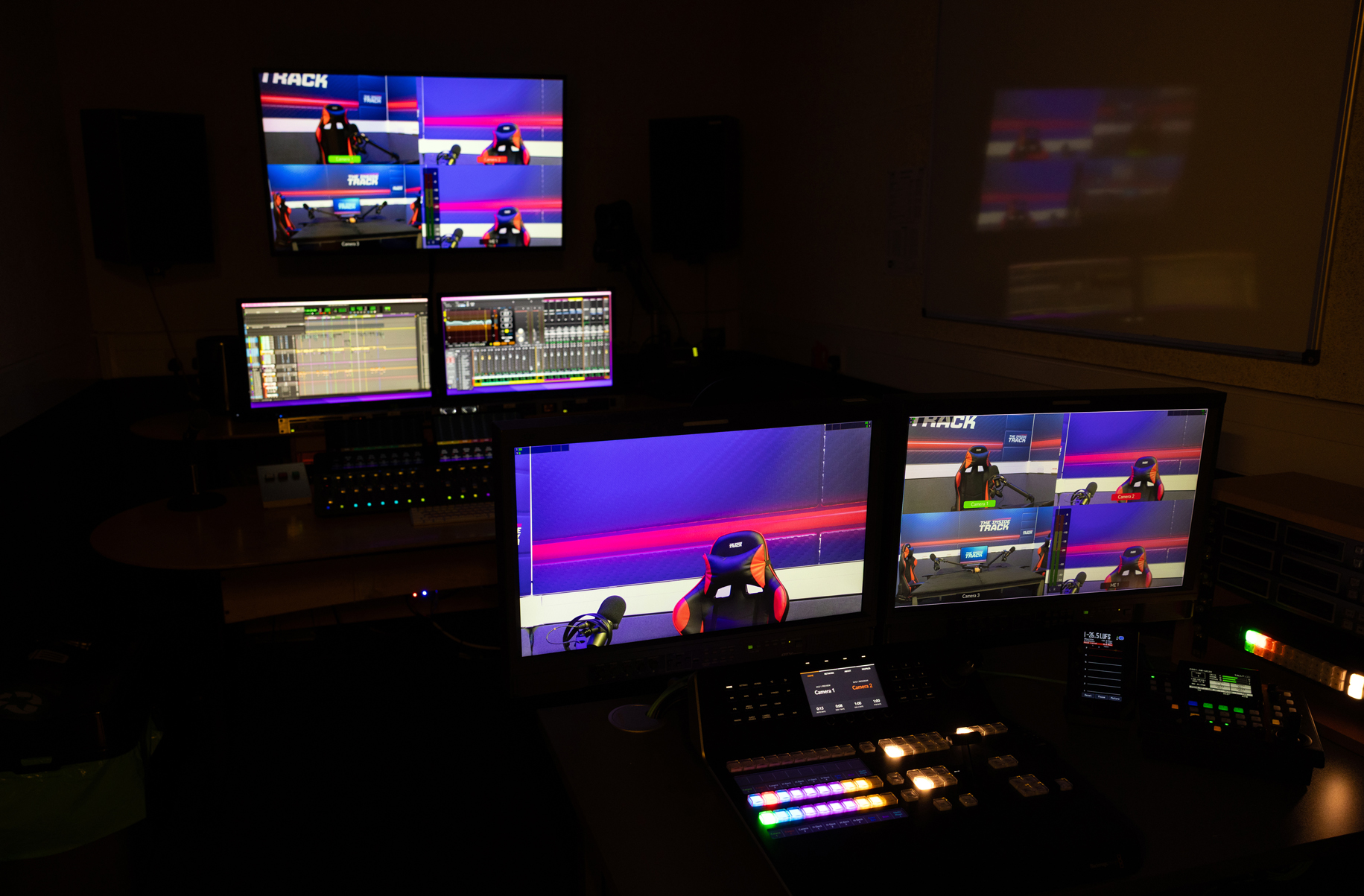 Vodcast Control Room